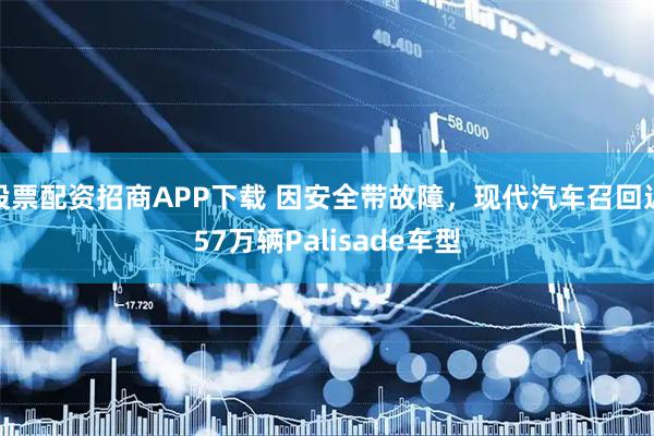 股票配资招商APP下载 因安全带故障，现代汽车召回近57万辆Palisade车型