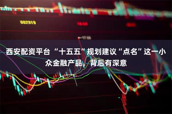 西安配资平台 “十五五”规划建议“点名”这一小众金融产品，背后有深意